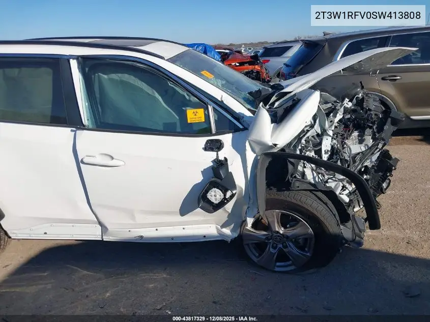 2T3W1RFV0SW413808 2025 Toyota Rav4 Xle