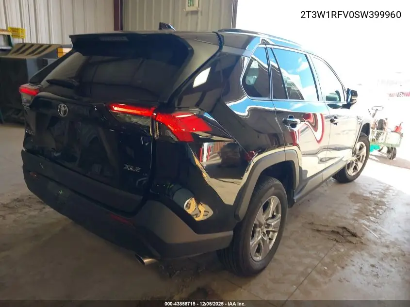 2T3W1RFV0SW399960 2025 Toyota Rav4 Xle