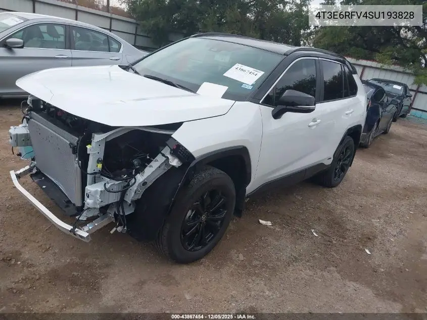 4T3E6RFV4SU193828 2025 Toyota Rav4 Hybrid Xse