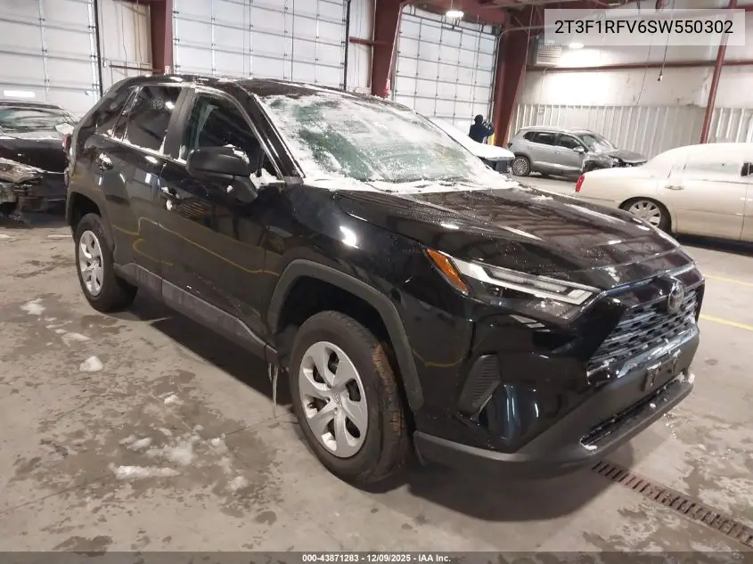 2T3F1RFV6SW550302 2025 Toyota Rav4 Le