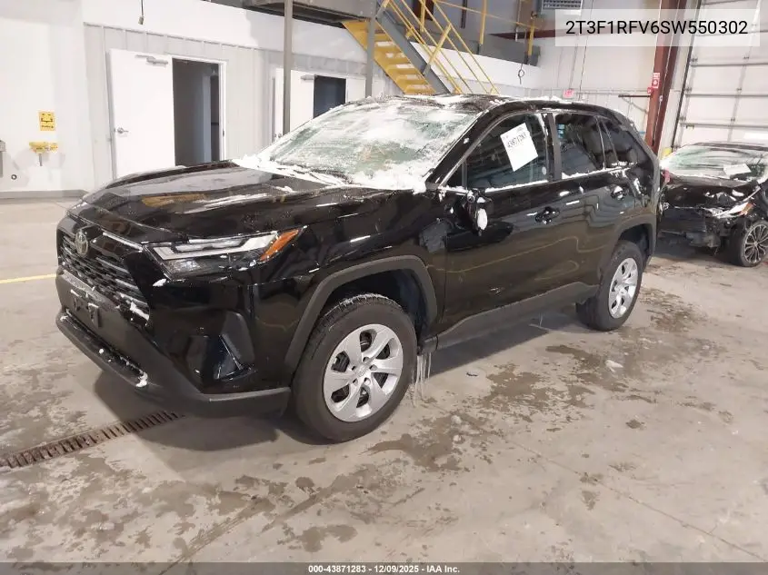 2T3F1RFV6SW550302 2025 Toyota Rav4 Le