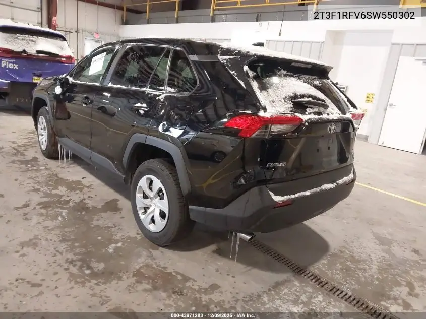 2T3F1RFV6SW550302 2025 Toyota Rav4 Le