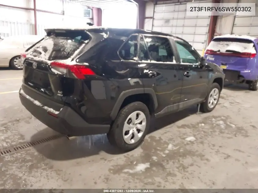 2T3F1RFV6SW550302 2025 Toyota Rav4 Le