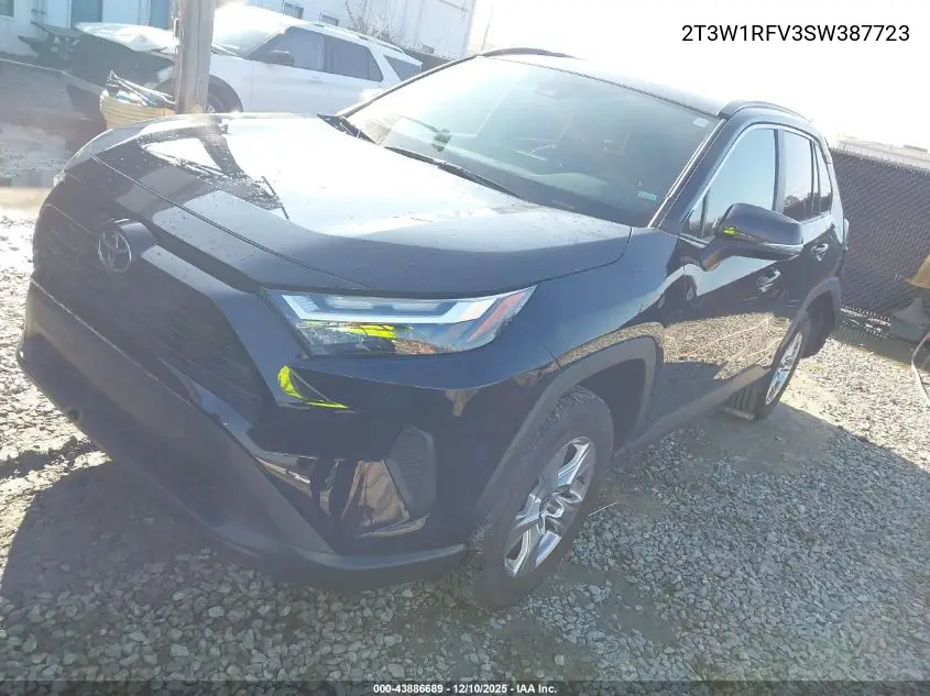 2T3W1RFV3SW387723 2025 Toyota Rav4 Xle