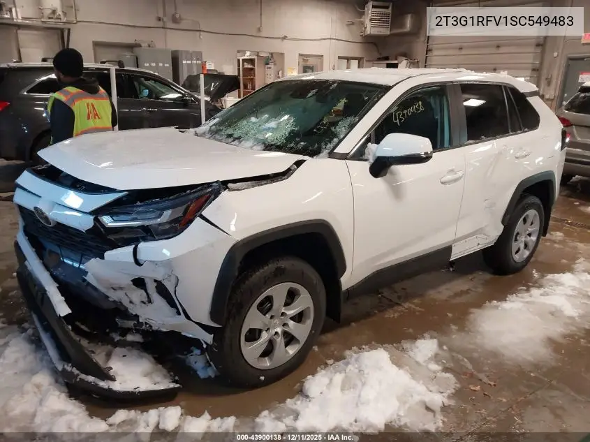 2T3G1RFV1SC549483 2025 Toyota Rav4 Le