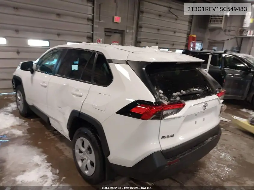 2T3G1RFV1SC549483 2025 Toyota Rav4 Le