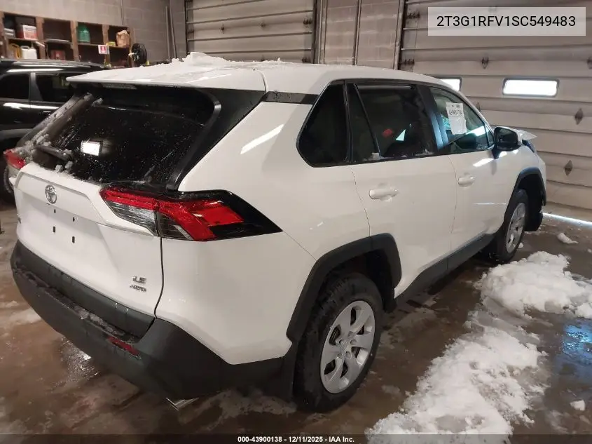 2T3G1RFV1SC549483 2025 Toyota Rav4 Le