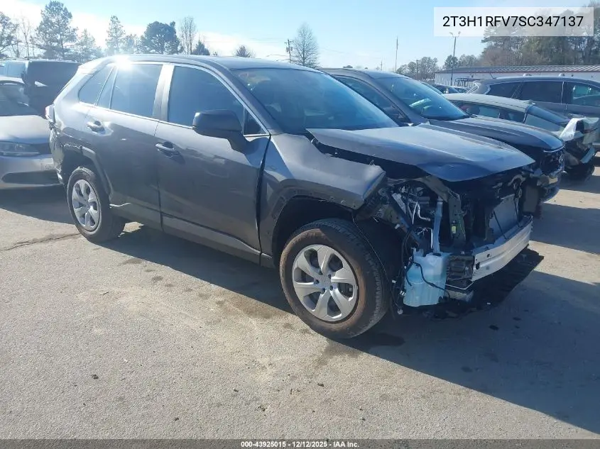2T3H1RFV7SC347137 2025 Toyota Rav4 Le