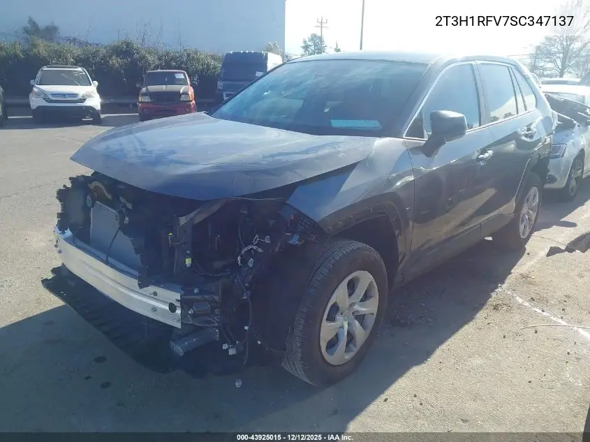2T3H1RFV7SC347137 2025 Toyota Rav4 Le