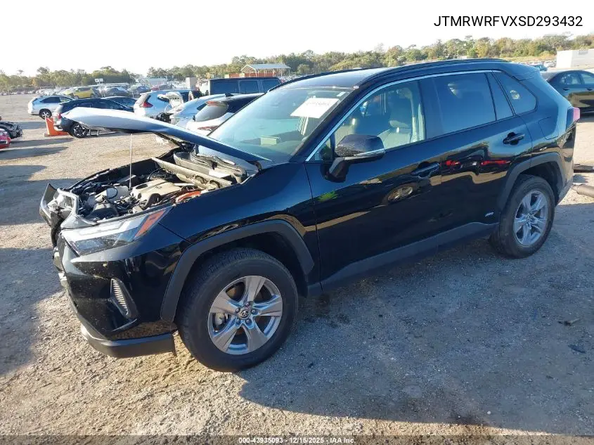 JTMRWRFVXSD293432 2025 Toyota Rav4 Hybrid Xle