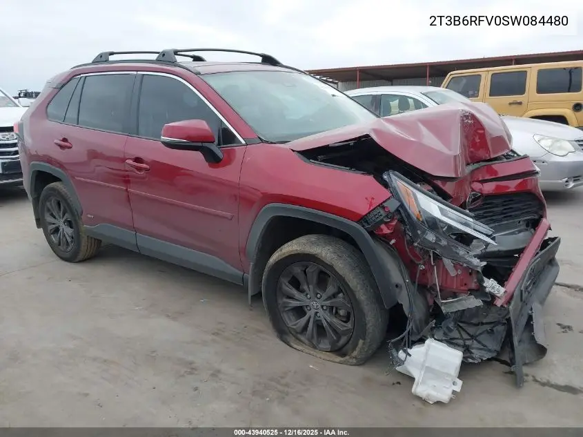 2T3B6RFV0SW084480 2025 Toyota Rav4 Hybrid Xle Premium