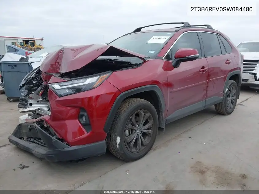2T3B6RFV0SW084480 2025 Toyota Rav4 Hybrid Xle Premium