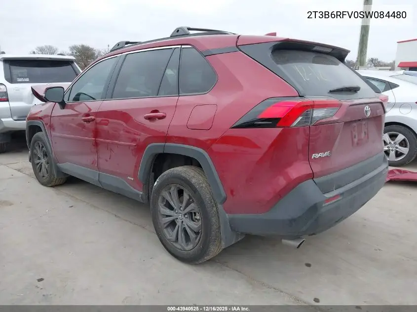 2T3B6RFV0SW084480 2025 Toyota Rav4 Hybrid Xle Premium