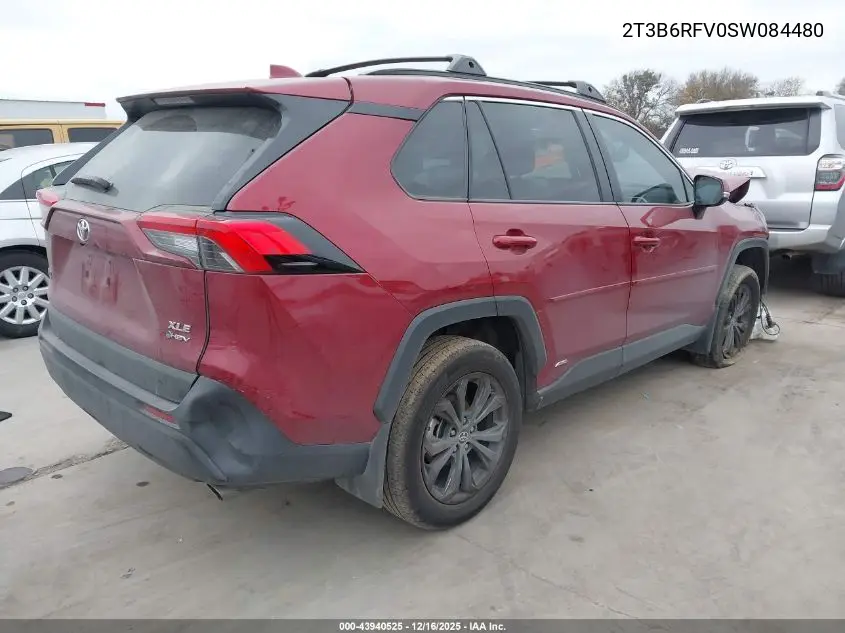2T3B6RFV0SW084480 2025 Toyota Rav4 Hybrid Xle Premium