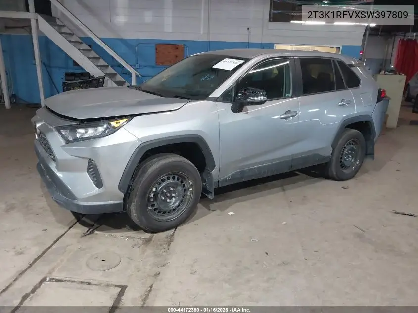 2T3K1RFVXSW397809 2025 Toyota Rav4 Le