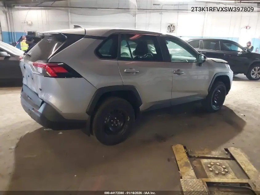 2T3K1RFVXSW397809 2025 Toyota Rav4 Le