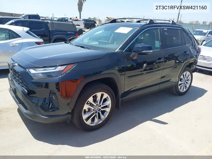 2T3C1RFVXSW421160 2025 Toyota Rav4 Xle Premium
