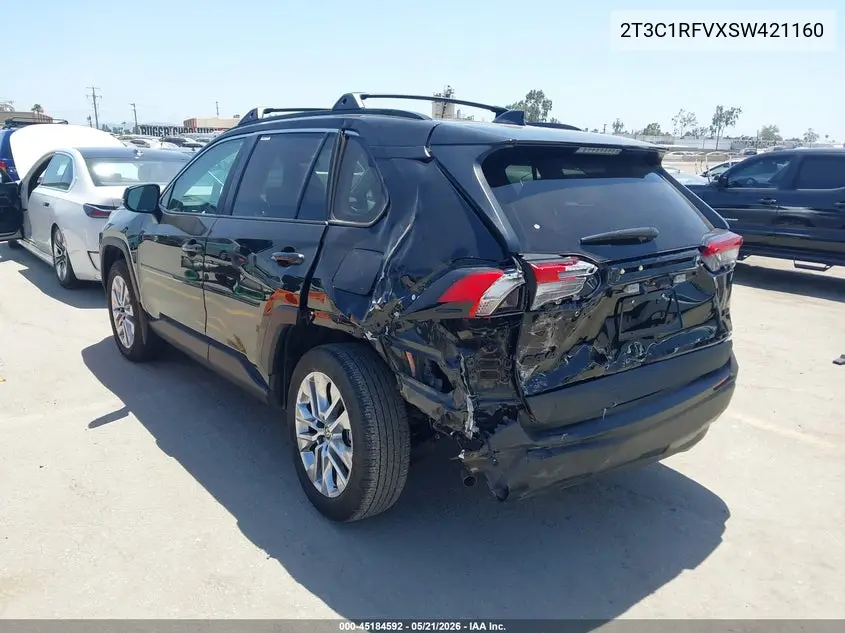 2T3C1RFVXSW421160 2025 Toyota Rav4 Xle Premium