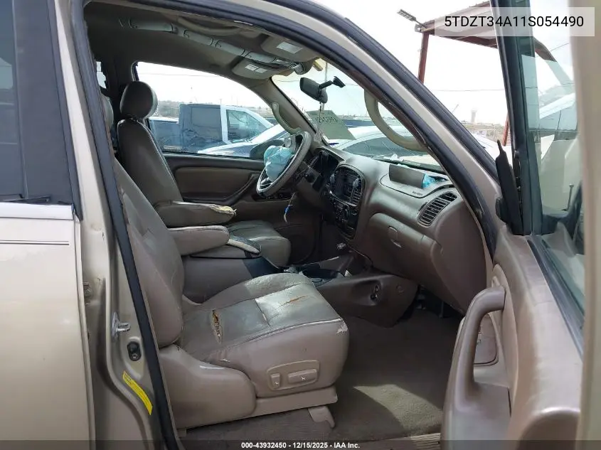 5TDZT34A11S054490 2001 Toyota Sequoia Sr5 V8