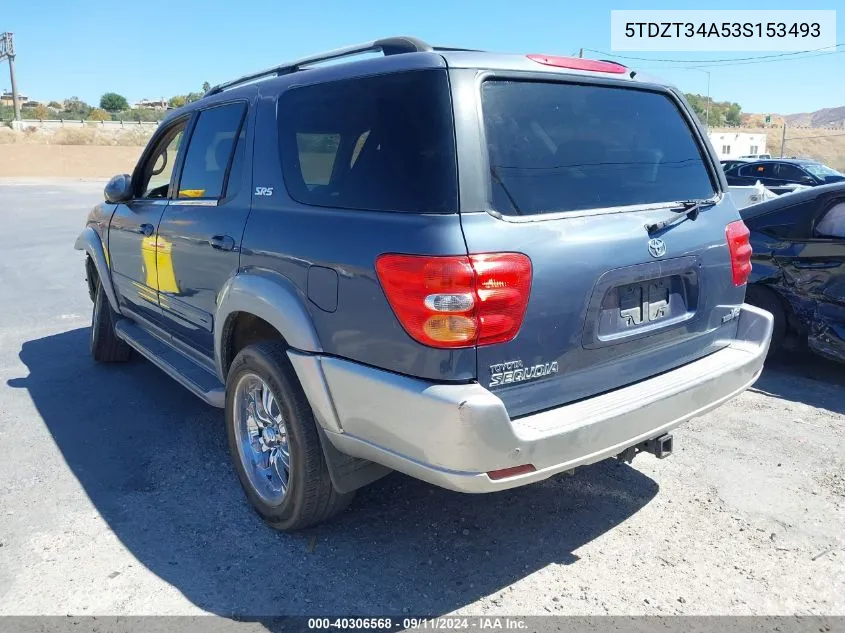 5TDZT34A53S153493 2003 Toyota Sequoia Sr5