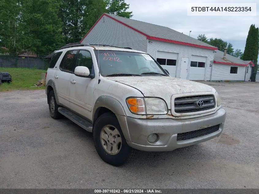 5TDBT44A14S223354 2004 Toyota Sequoia Sr5 V8