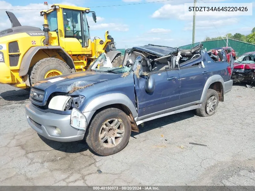 5TDZT34A64S220426 2004 Toyota Sequoia Sr5 V8