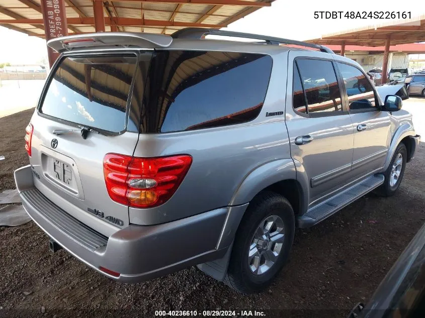 5TDBT48A24S226161 2004 Toyota Sequoia Limited V8