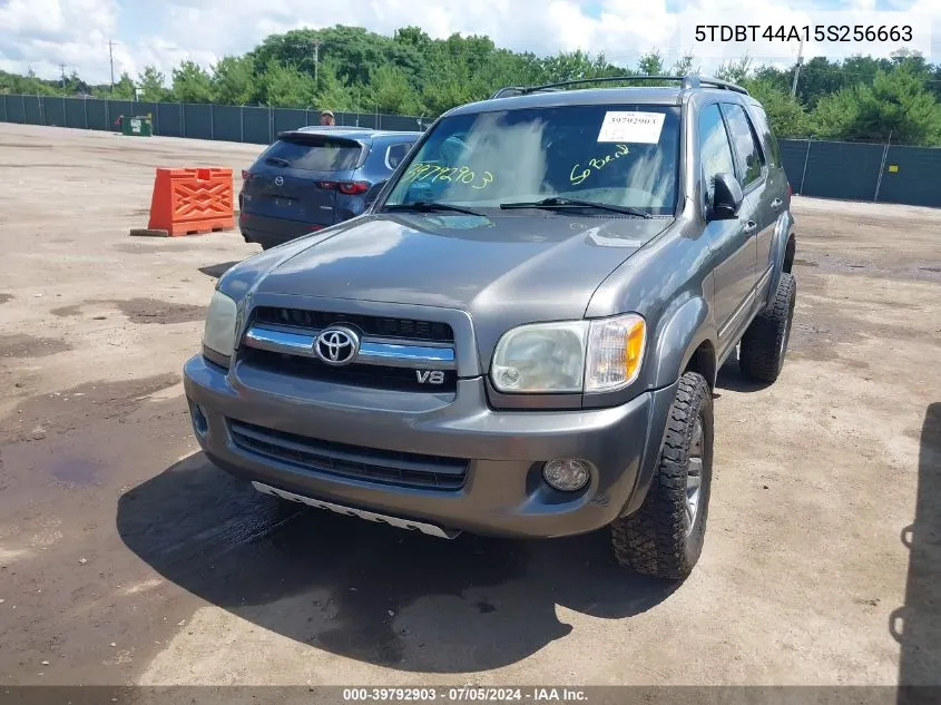 5TDBT44A15S256663 2005 Toyota Sequoia Sr5 V8