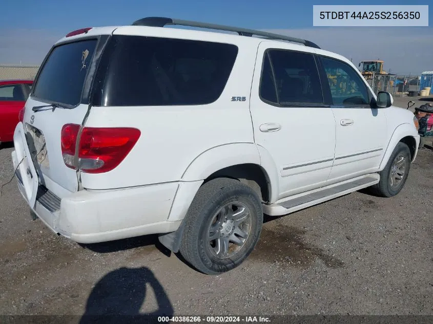 5TDBT44A25S256350 2005 Toyota Sequoia Sr5 V8