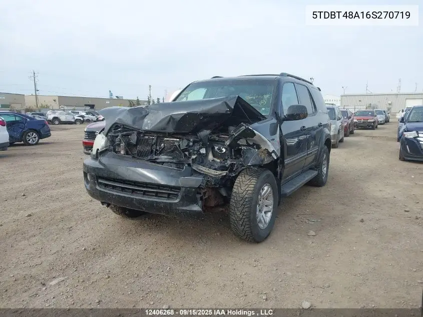 5TDBT48A16S270719 2006 Toyota Sequoia Limited