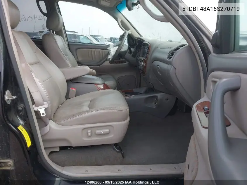 5TDBT48A16S270719 2006 Toyota Sequoia Limited