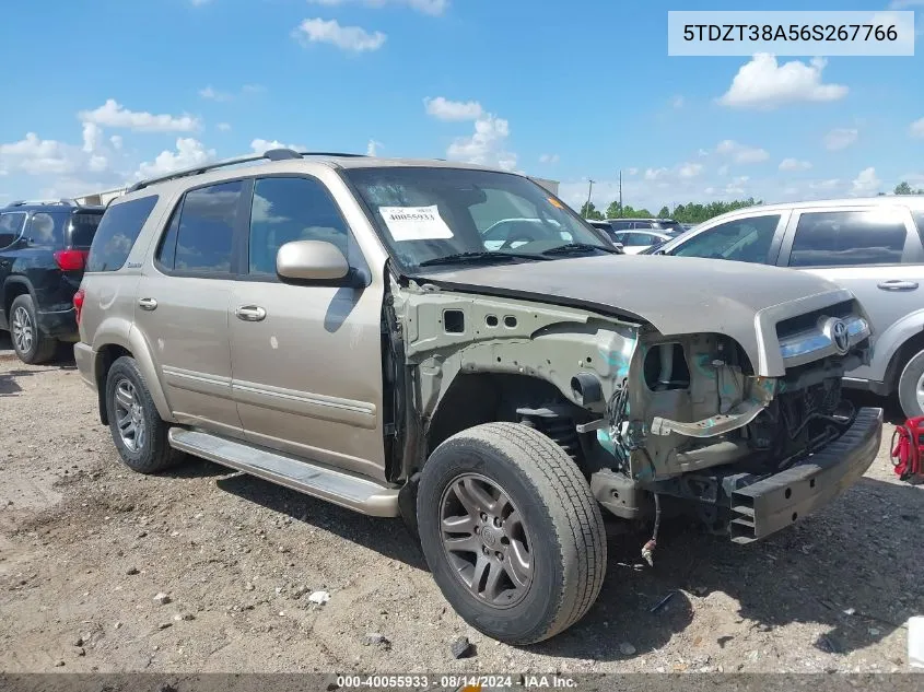 5TDZT38A56S267766 2006 Toyota Sequoia Limited V8