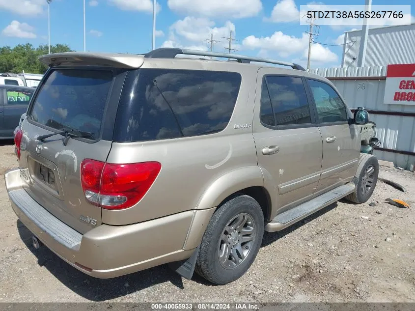 5TDZT38A56S267766 2006 Toyota Sequoia Limited V8