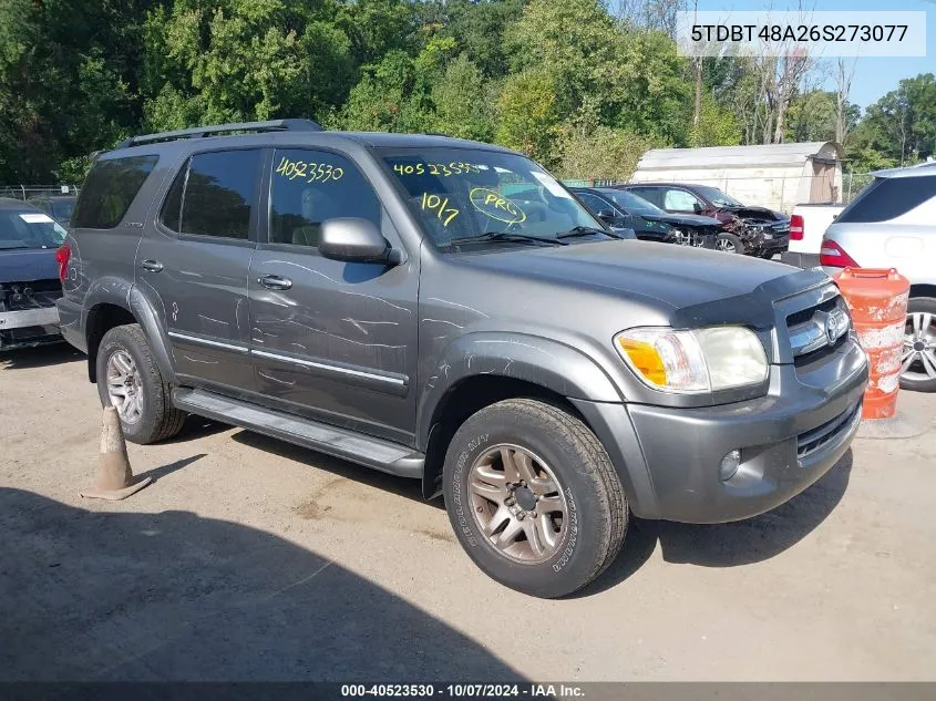 5TDBT48A26S273077 2006 Toyota Sequoia Limited