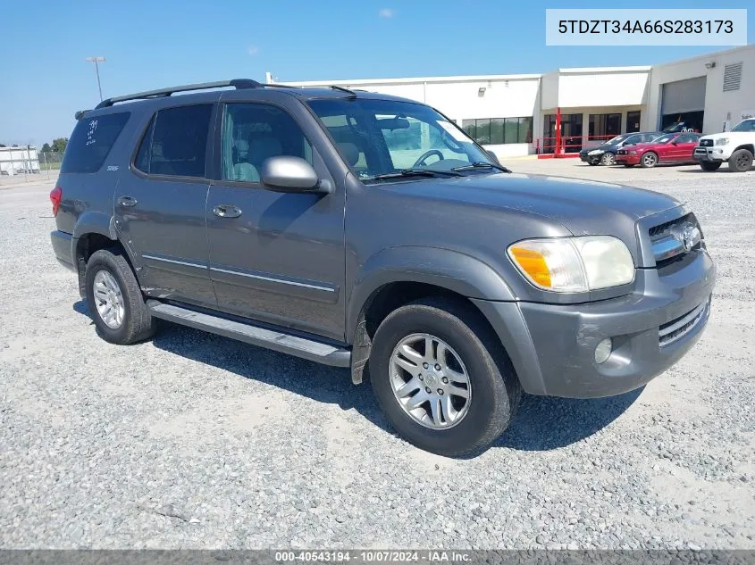 5TDZT34A66S283173 2006 Toyota Sequoia Sr5 V8