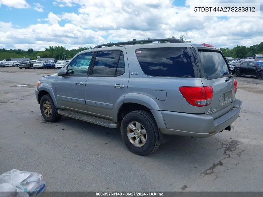 5TDBT44A27S283812 2007 Toyota Sequoia Sr5 V8