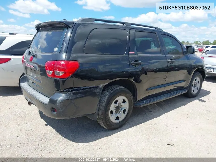 5TDKY5G10BS037062 2011 Toyota Sequoia Limited