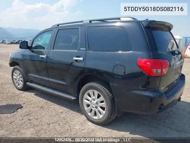 5TDDY5G18DS082116 2013 Toyota Sequoia Platinum