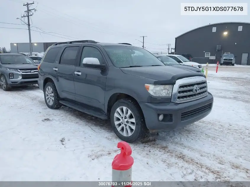 5TDJY5G1XDS077678 2013 Toyota Sequoia Limited