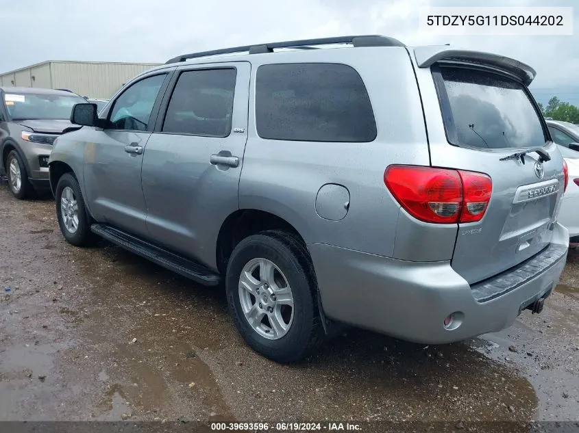 5TDZY5G11DS044202 2013 Toyota Sequoia Sr5 5.7L V8