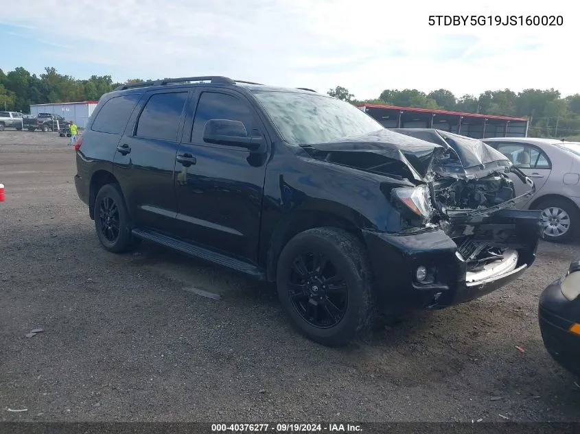 5TDBY5G19JS160020 2018 Toyota Sequoia Trd Sport