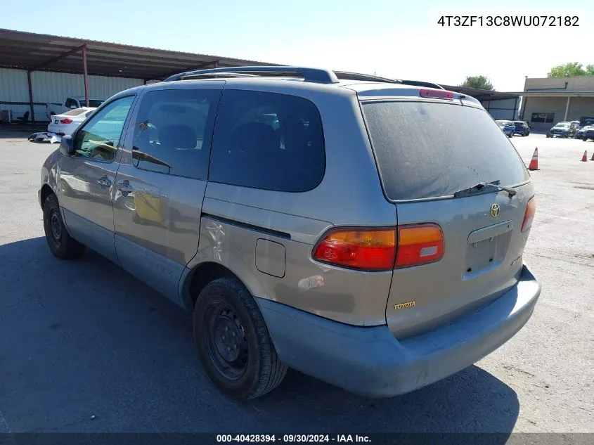 4T3ZF13C8WU072182 1998 Toyota Sienna Le