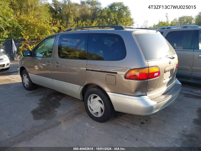 4T3ZF13C7WU025015 1998 Toyota Sienna Le/Xle