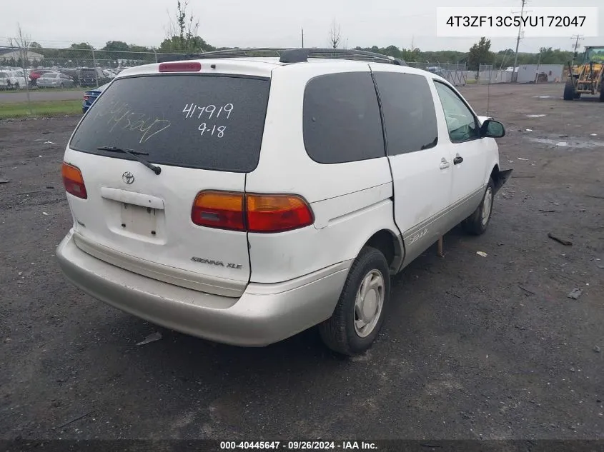 4T3ZF13C5YU172047 2000 Toyota Sienna Xle