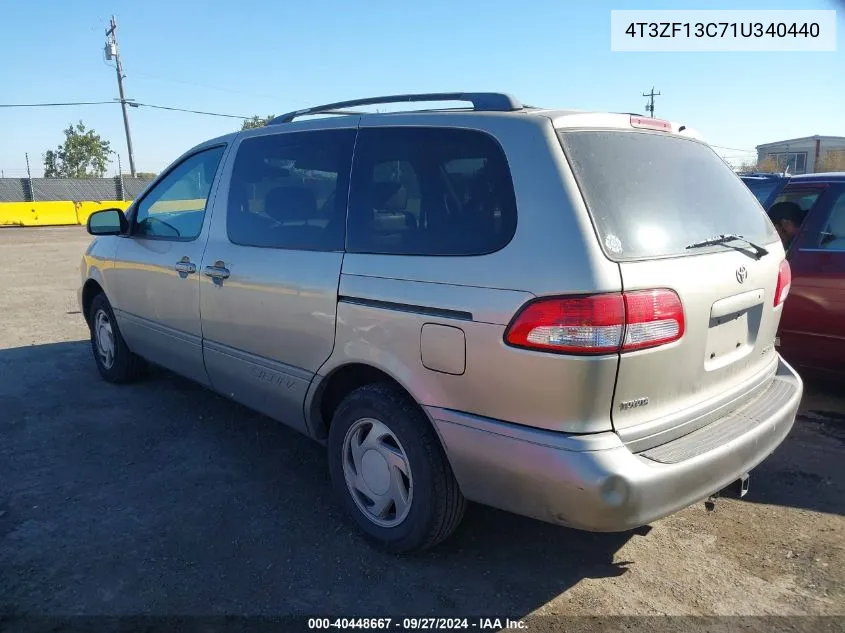 4T3ZF13C71U340440 2001 Toyota Sienna Xle