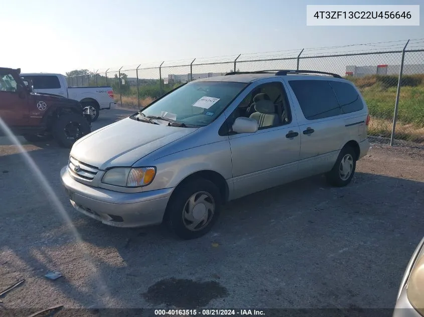 4T3ZF13C22U456646 2002 Toyota Sienna Le