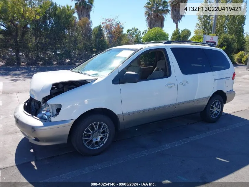 4T3ZF13C22U419421 2002 Toyota Sienna Le