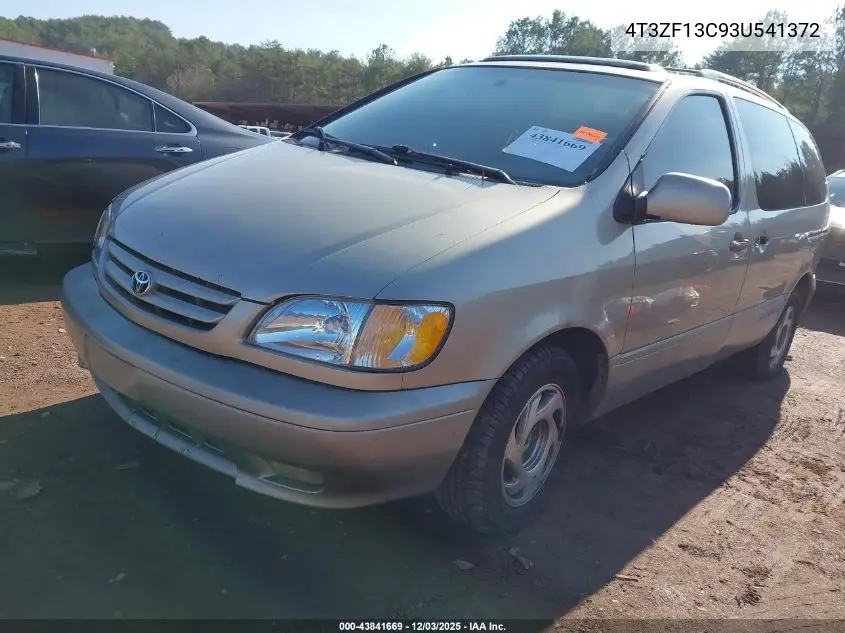 4T3ZF13C93U541372 2003 Toyota Sienna Xle