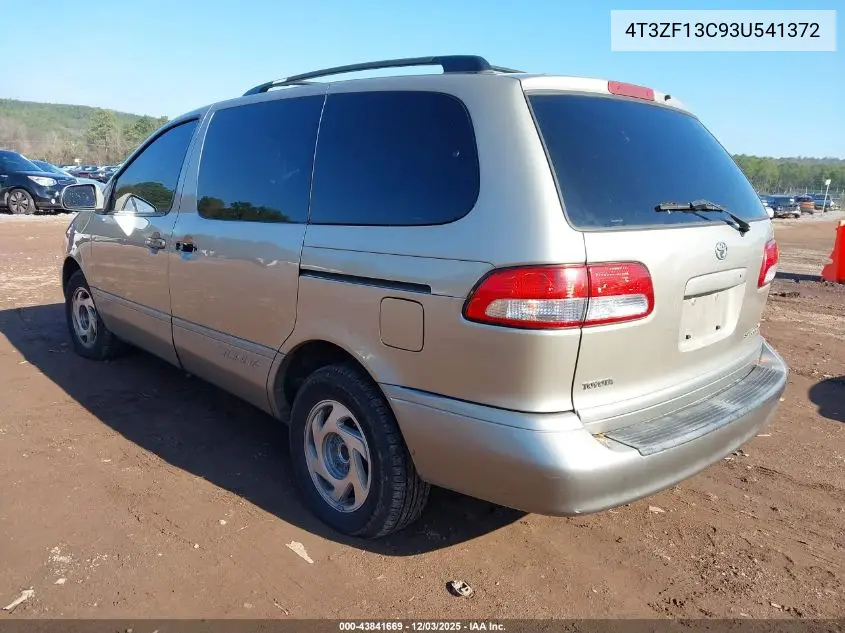 4T3ZF13C93U541372 2003 Toyota Sienna Xle
