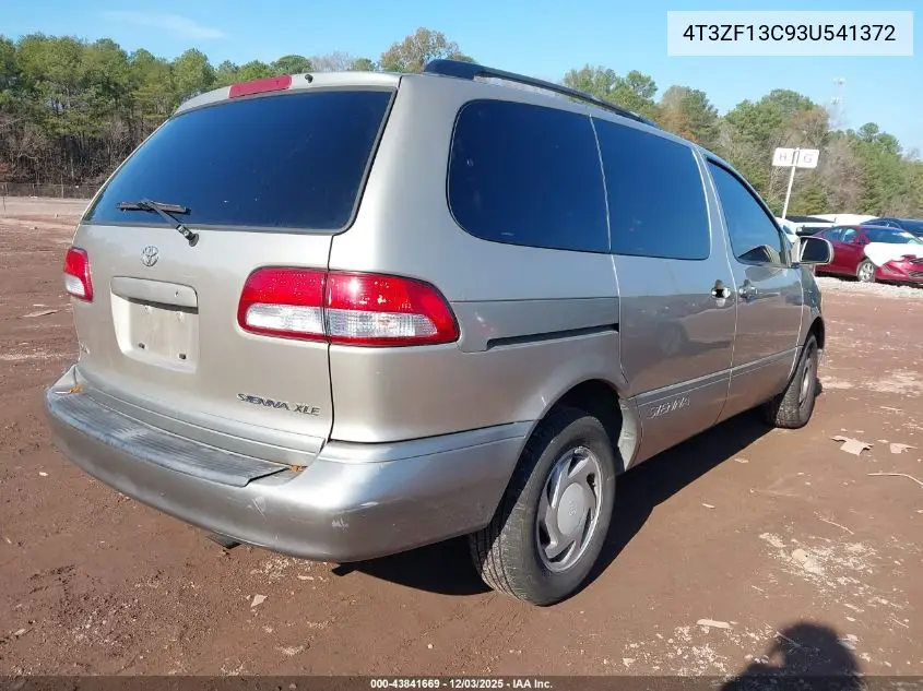 4T3ZF13C93U541372 2003 Toyota Sienna Xle